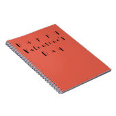 Valentijnsdag Notitieboek (Rechterzijde)