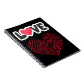 VALENTIJNSDAG NOTITIEBOEK (Rechterzijde)