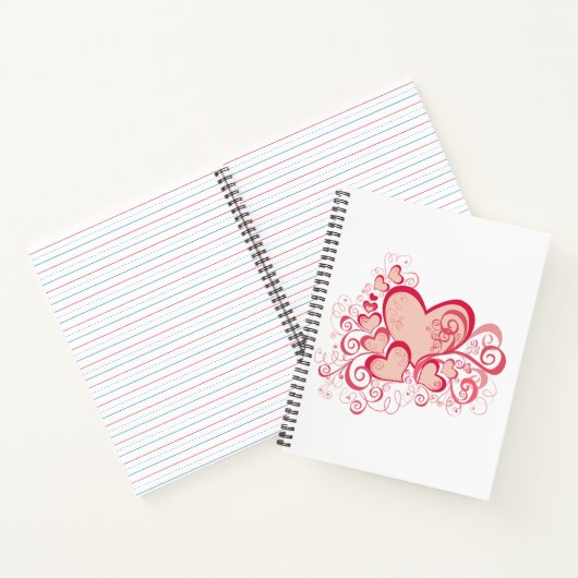 Valentijnsdag Notitieboek (Binnen)