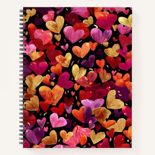 Valentijnsdag Notitieboek Collectie | Romantisch (Voorkant)