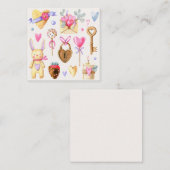 Valentijnsdag Notitiekaartje (Voorkant / Achterkant)