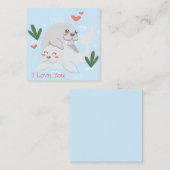 Valentijnsdag Notitiekaartje (Voorkant / Achterkant)