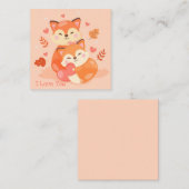 Valentijnsdag Notitiekaartje (Voorkant / Achterkant)