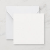 Valentijnsdag Notitiekaartje (Achterkant)