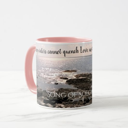 Valentijnsdag Ocean Lover Seashore Mok (Voorkant links)