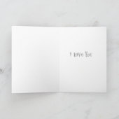 Valentijnsdag ohoto Kaart (Binnen)