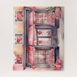Valentijnsdag Old Town Shop Legpuzzel