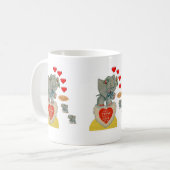 Valentijnsdag Olifant Mokken (Voorkant links)