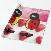 Valentijnsdag ompakken papier (Uitgerold)