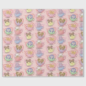 Valentijnsdag ompakken papier (Vlak)