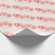 Valentijnsdag ompakken papier