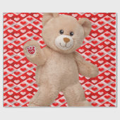 Valentijnsdag ompakken papier (Vlak)