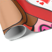 Valentijnsdag ompakken papier (Rol Hoek)