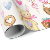 Valentijnsdag ompakken papier (Rol Hoek)