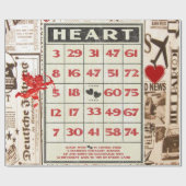 Valentijnsdag ompakken papier (Vlak)