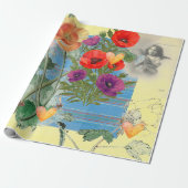 Valentijnsdag ompakken papier (Uitgerold)