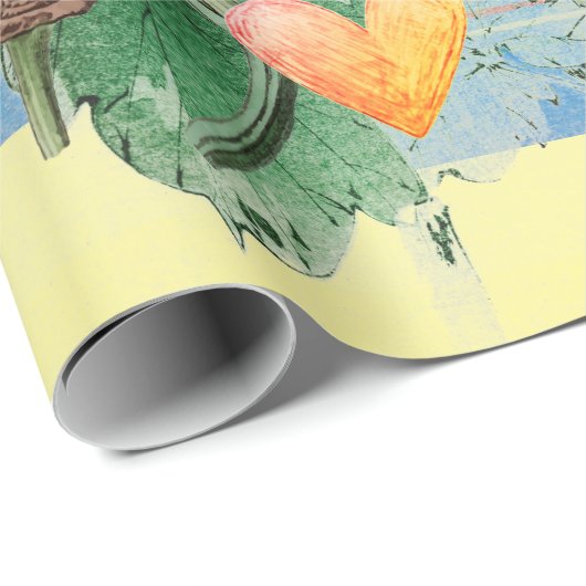 Valentijnsdag ompakken papier (Rol Hoek)