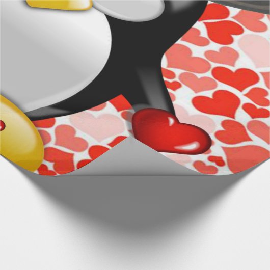 Valentijnsdag ompakken papier (Hoek)