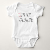 Valentijnsdag Onsie Romper (Voorkant)