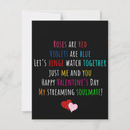 Valentijnsdag: Onze Liefdesverhaal Marathon Feestdagenkaart