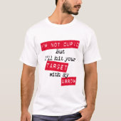 Valentijnsdag ophaallijn T-shirts (Voorkant)