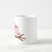 Valentijnsdag Owls Koffiemok (Center)