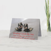 Valentijnsdag papa Card van Janz Feestdagen Kaart (Achterkant)