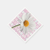 Valentijnsdag Paper Napkins, Daisy Servet (Hoek)