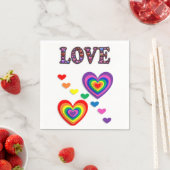 Valentijnsdag Paper Napkins, Love Servet (Insitu)