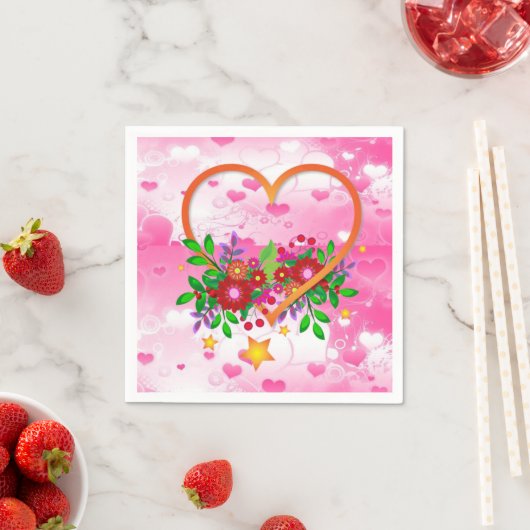 Valentijnsdag Paper Napkins Servet (Insitu)