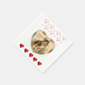 Valentijnsdag Paper Napkins Servet (Hoek)