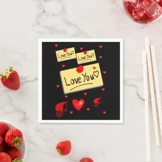 Valentijnsdag Paper Napkins Servet (Insitu)