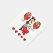 Valentijnsdag Paper Napkins Servet (Hoek)