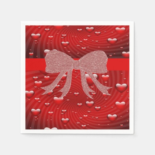 Valentijnsdag Paper Napkins Servet (Voorkant)