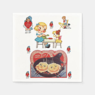 Valentijnsdag Paper Napkins Servet
