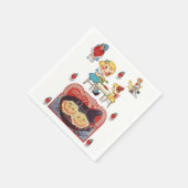 Valentijnsdag Paper Napkins Servet (Hoek)