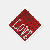 Valentijnsdag Paper Napkins Servet (Hoek)
