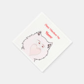 Valentijnsdag Paper Napkins Servet (Hoek)