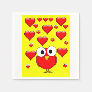 Valentijnsdag Paper Napkins Servet