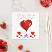 Valentijnsdag Paper Napkins Servet (Insitu)