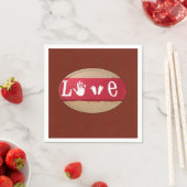 Valentijnsdag Paper Napkins Servet (Insitu)