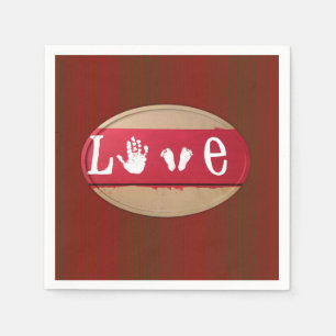 Valentijnsdag Paper Napkins Servet