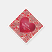 Valentijnsdag Paper Napkins Servet (Hoek)