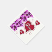 Valentijnsdag Paper Napkins Servet (Hoek)