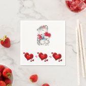 Valentijnsdag Paper Napkins Servet (Insitu)