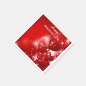 Valentijnsdag Paper Napkins Servet (Hoek)