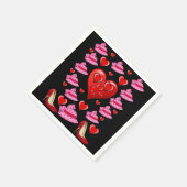 Valentijnsdag Paper Napkins Servet (Hoek)