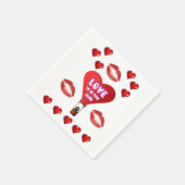 Valentijnsdag Paper Napkins Servet (Hoek)