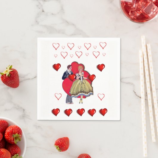 Valentijnsdag Paper Napkins Servet (Insitu)