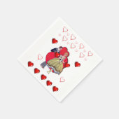 Valentijnsdag Paper Napkins Servet (Hoek)